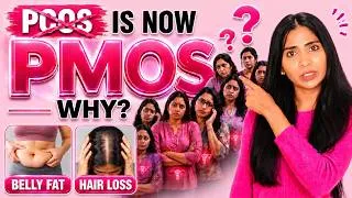 Thumbnail: PMOS-Medical Science ki ek galti-करोड़ो महिलाओं का हुआ गलत TREATMENT? Hairfall और Weight Gain क्यूँ ?