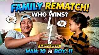 Thumbnail: Losing To A Kid In Rock Paper Scissors... (Emotional Damage) 😂 #viral #vlog #funny 