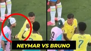 Thumbnail: Neymar looks ANGRY after PULLING Teammates Shirt in game against Morocco (WORLD CUP)