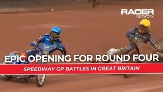 Thumbnail: First Three Heats At Manchester | Speedway GP | RACER Network