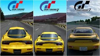 Thumbnail: Evolution of the Mazda RX-7 A-Spec in Gran Turismo (1997-1999 & 2026 | GT1-GT2 & GT7)
