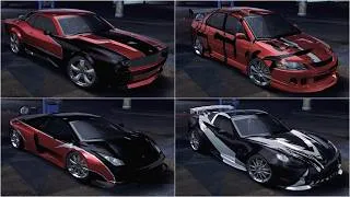 Thumbnail: The Weird Bodykits of Stacked Deck Bosses' & Cross' Cars in Need for Speed Carbon