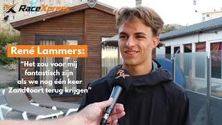 Thumbnail: Rene Lammers over de laatste Grand Prix van Zandvoort en zijn toekomstplannen in de Formuleklassen