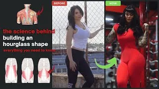 Thumbnail: Sculpt Your Hourglass Shape with Science-Backed Strategies (Training, Nutrition, & More)