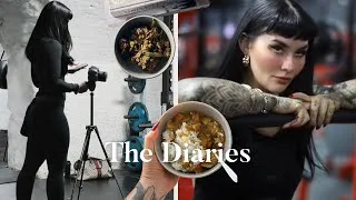 Thumbnail: Productive days | Q&A, making content, & high protein meal prep