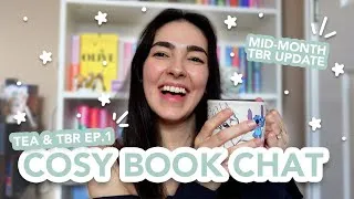 Thumbnail: Tea & TBR Ep.1 📖☕️🤗 First 5⭐️, Current Reads & Mid-Month TBR Update