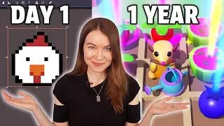 Thumbnail: First Year Learning Game Dev in Godot