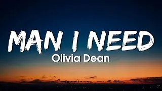 Thumbnail: Olivia Dean - Man I Need (Lyrics)