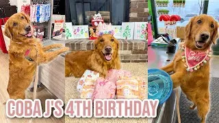 Thumbnail: My Golden Retrievers 4th Birthday Shopping Spree | Coba J's 4th Birthday Special