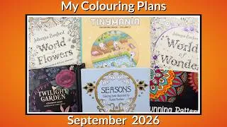 Thumbnail: My Colouring Plans for September 2026