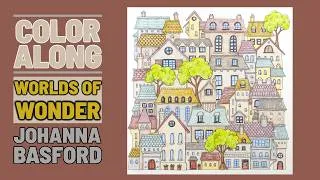 Thumbnail: Worlds of Wonder by Johanna Basford - House Page (Color Along Part 2)