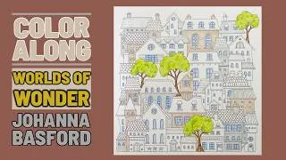 Thumbnail: Worlds of Wonder by Johanna Basford - House Page (Color Along Part 1)