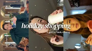 Thumbnail: HOLIDAY SHOPPING VLOG