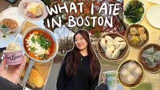 Thumbnail: EVERYTHING I ATE IN BOSTON | what i eat in a week on vacation 💕