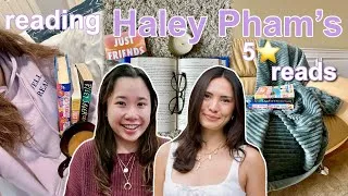 Thumbnail: reading Haley Pham's 5⭐️ reads (her debut novel Just Friends + more)