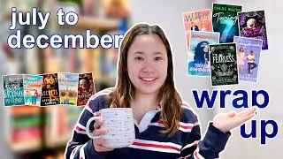 Thumbnail: the 25 books i read from july to december 2025 📚♥️ reading wrap up