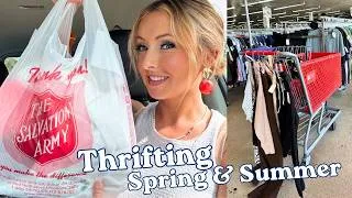 Thumbnail: THRIFTING FOR BEACHY CLOSET ESSENTIALS | SALVATION ARMY SAN DIEGO CA