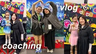Thumbnail: come coach with me at a figure skating competition ⛸️🏆 | BTS of what it's like being a coach