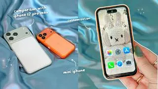 Thumbnail: Tiny iPhone 17 Pro Max (orange) 🍊✨ ASMR Unboxing & Comparison | Is It Worth It?