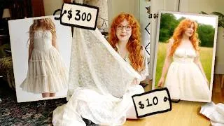 Thumbnail: Recreating Yet Another Expensive Dress (out of curtains!)
