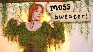 Thumbnail: Making a "Moss Sweater" (no sewing or crochet required!)