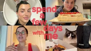 Thumbnail: YAY i'm home!! going back dark, cooking + flat progress