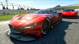Thumbnail: NEW Mazda RX-Vision GT3 Concept Racing Around Tsukuba Circuit - Gran Turismo Sport