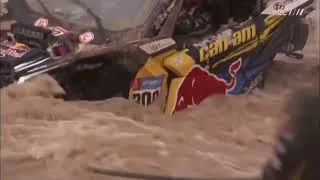 Thumbnail: 2023 Dakar @ Saudi Arabia - Gutierrez and Lopez Contrado Stuck In Floods