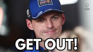 Thumbnail: Max Verstappen Kicked a Journalist Out and His reaction revealed!