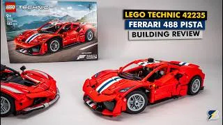 Thumbnail: LEGO Technic 42235 Ferrari 488 Pista - Detailed Building Review