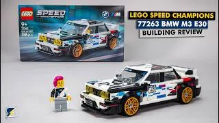 Thumbnail: LEGO Speed Champions 77263 BMW M3 E30 - Detailed Building Review