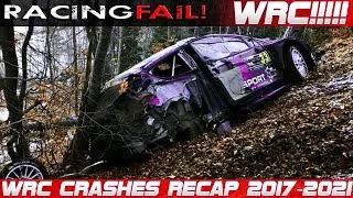Thumbnail: WRC 2017-2021 RALLY CRASH RECAP EXTREME BEST OF! THE END OF AN ERA | Rallye Monte Carlo 2022