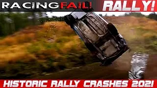 Thumbnail: Historic Legend Rally Cars Crash Compilation 2021