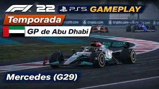 Thumbnail: F1 22 PS5 Gameplay – Temporada | GP de Abu Dhabi | Mercedes (G29)