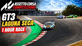 Thumbnail: Assetto Corsa Competizione – GT3 | Laguna Seca 1 Hour | PS5 Gameplay
