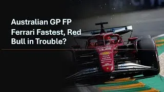 Thumbnail: Free Practice F1 Australia GP 2025 – Ferrari Fastest, Red Bull Struggles!