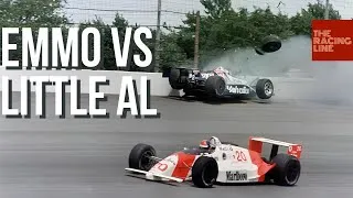 Thumbnail: Win or Wall: The Fittipaldi vs. Unser Jr. duel at the '89 Indy 500