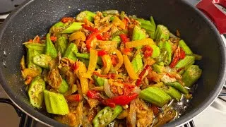 Thumbnail: OKRA & SALTFISH (Yard Food) 🇯🇲