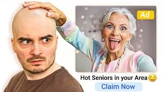 Thumbnail: Clicking YouTube Ads until I get scammed.
