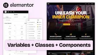 Thumbnail: How to Build a Landing Page in Elementor v4 | Step by Step