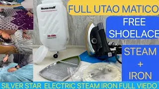 Thumbnail: SILVER STAR ELECTRIC STEAM IRON ES-300L Best Silver Star Steam iron New Steam iron Ki Inboxing Video