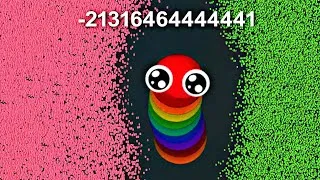 Thumbnail: OMG 🐍 KING RAINBOW 🐍🌈 GETS OUT OF FAVOURITE SCORE POINT ☝️ BEST EPIC SNAKE IO GAMEPLAY 🐍#gaming 