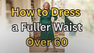 Thumbnail:  How to Dress Over 60 With a Fuller Waist | 10 Styling Secrets