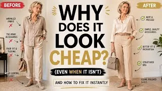 Thumbnail:  Why Your Outfit Looks Cheap (Even When It Isn't) and How to Fix It Instantly
