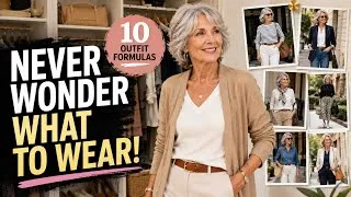 Thumbnail: 10 Outfit Formulas Every Woman Over 60 Should Have in Her Wardrobe (Never Wonder What to Wear Again)