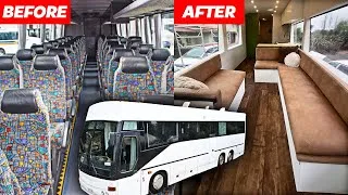 Thumbnail: 🌟BUS CONVERSION FULL BUILD 🚌 2 years start to finish 🔨 DIY for family