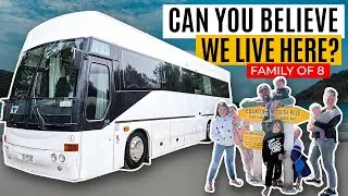 Thumbnail: Tiny Home, LARGE Family | House Bus Tour You Won't Forget!