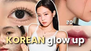 Thumbnail: I Tested the Viral 0$ KOREAN Glow Up (Honest Results)