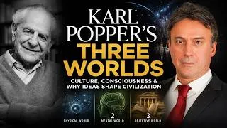 Thumbnail: Karl Popper’s Three Worlds Explained: Culture, Consciousness & Why Ideas Shape Civilization