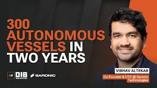Thumbnail: EP 114 — Saronic Technologies' Vibhav Altekar On Building 300 Autonomous Vessels In Two Years
